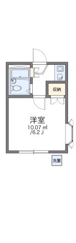 レオパレス土古第２の間取り