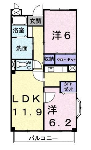 モア・エレガントの間取り
