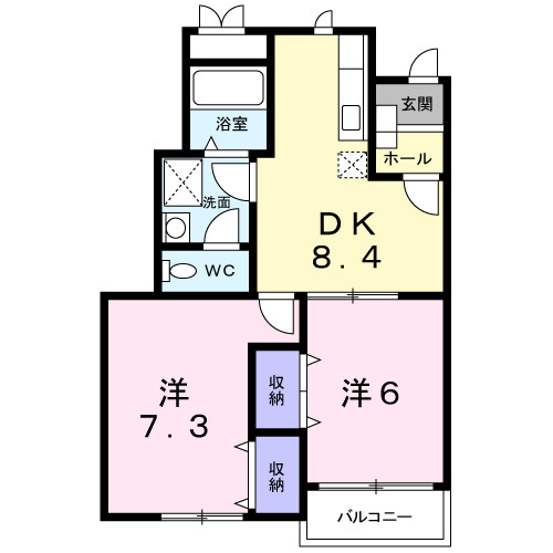 セントラルパークヒルズの間取り