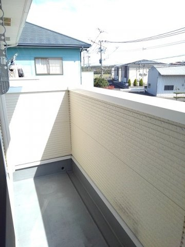 カーサプリート　Ａ棟のバルコニー