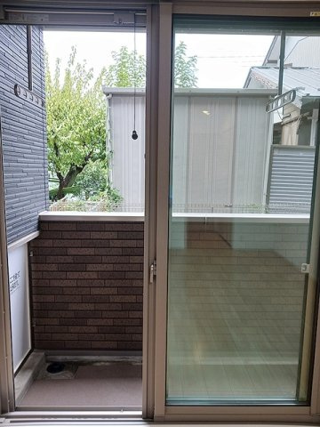 ステラⅡのバルコニー