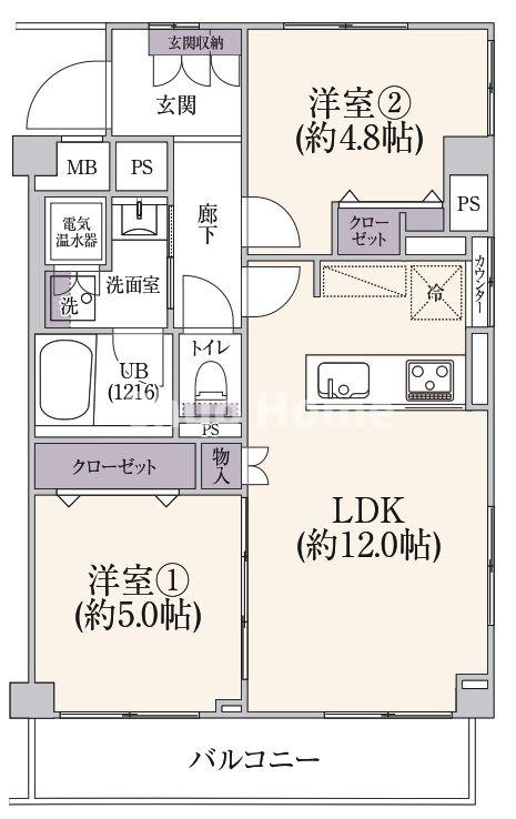ライオンズマンション亀有の間取り|角部屋住戸につきまして日当たり・通風良好。新規リノベーション施工が完了いたしましたのでいつでも内覧が可能です。安心のアフターサービス保証付きですのでご購入後も安心して暮らせます。
