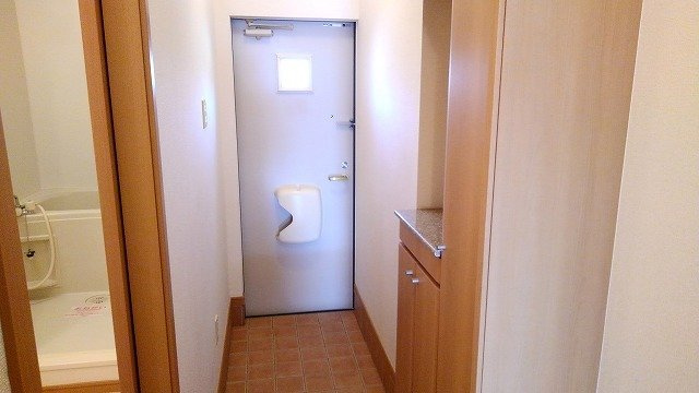 ヴィラージュの玄関