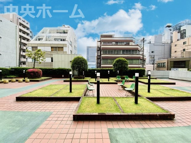 錦糸町ハイタウンの中庭|中庭