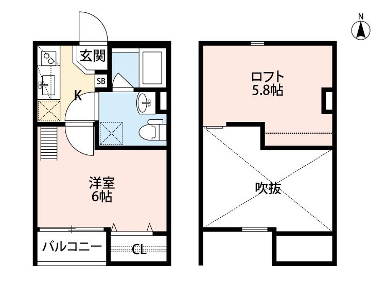 Aug Ⅱの間取り