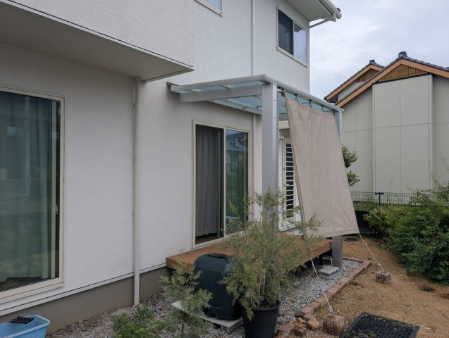 坂出市川津町戸建の庭
