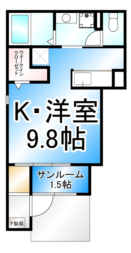 ル・フランⅠの間取り