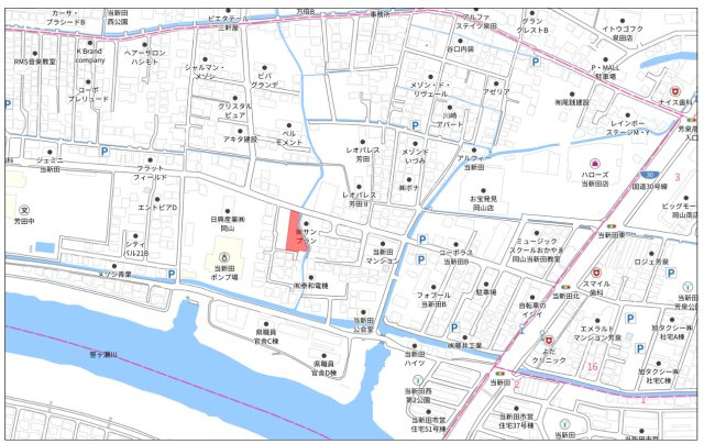 岡山市南区当新田　