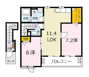 ダリエⅢの間取り