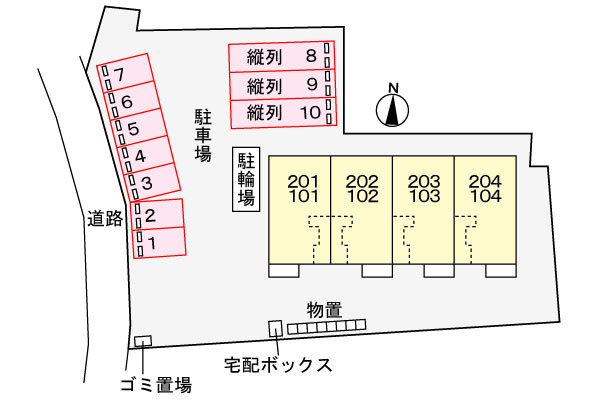 ヴェルデの区画図