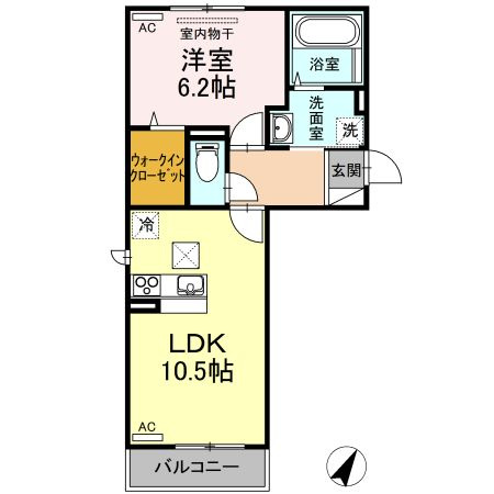 クリエの間取り