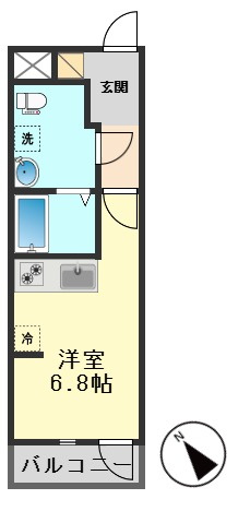 青砥ドットの間取り