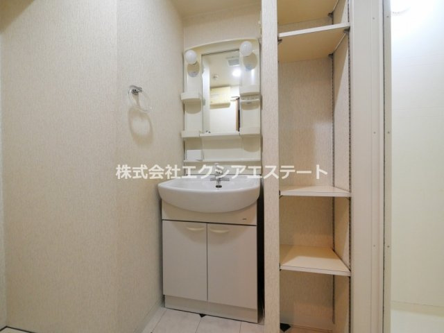 プレサンスフジの洗面所