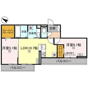 【間取り】 | Feliz TORISIA(フェリズ トリシア) | 202号室の間取り図です