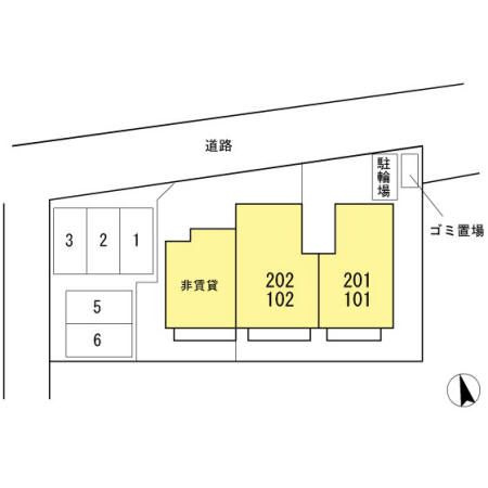 アステイオンの区画図