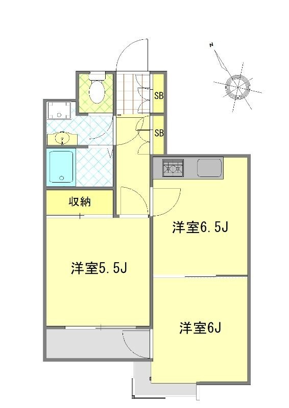 Fujisawa SAKURA Residenceの間取り