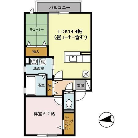 エスペランサの間取り