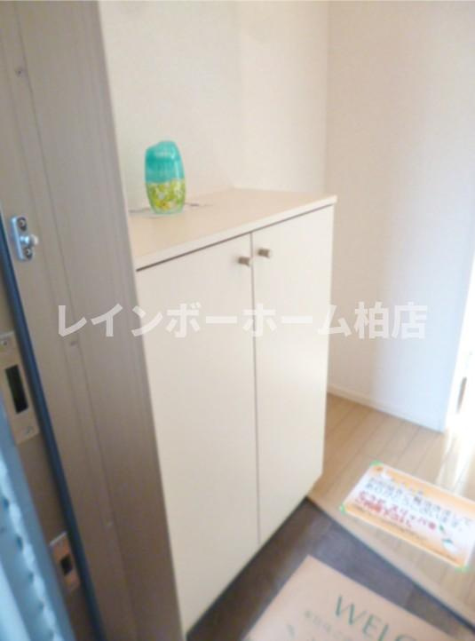 仲介手数料50％半額キャンペーン物件の玄関|シンプルで使いやすい玄関です
