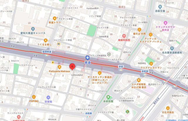 SLX葵の地図