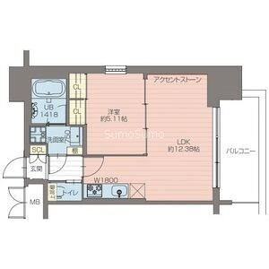 プレジオ阿波座の間取り