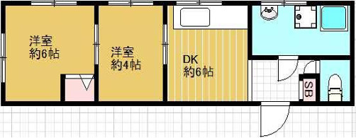 青電マンションの間取り