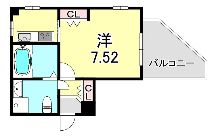 ランド・アート神戸の間取り