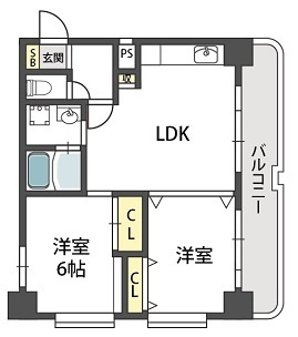 グローリーヨシダの間取り