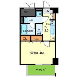 Fiel神戸本山の間取り
