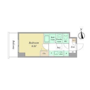 ArtizA瓦屋町Ⅱの間取り