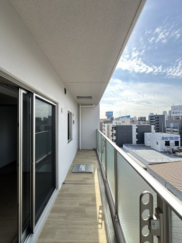 ArtizA瓦屋町Ⅱのバルコニー