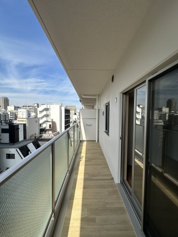 ArtizA瓦屋町Ⅱのバルコニー