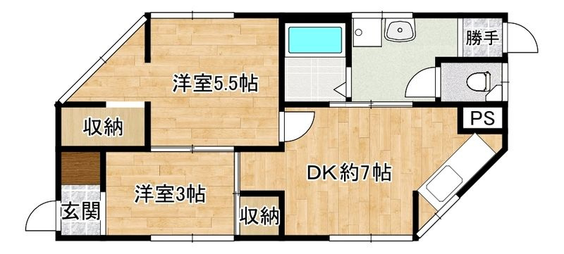 Cozy板宿の間取り