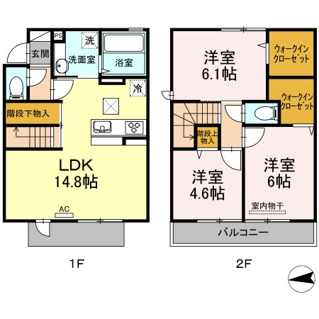 AZELEAの間取り