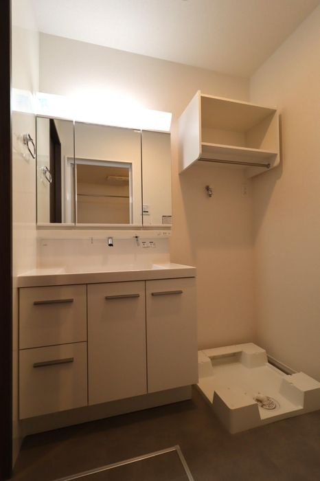D-ROOM西長瀬の洗面所