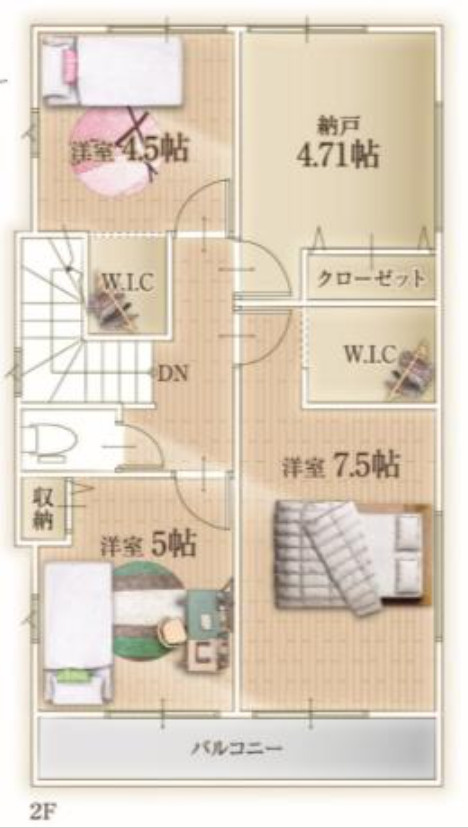 川越市山田１期　２号棟