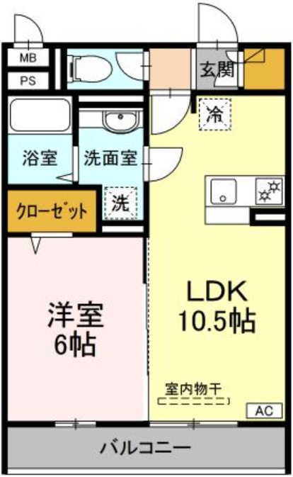 トレビナ保谷の間取り