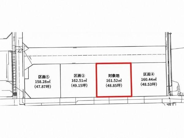 一木③　土地の土地図|※図面と現況が異なる場合は現況を優先させていただきます。