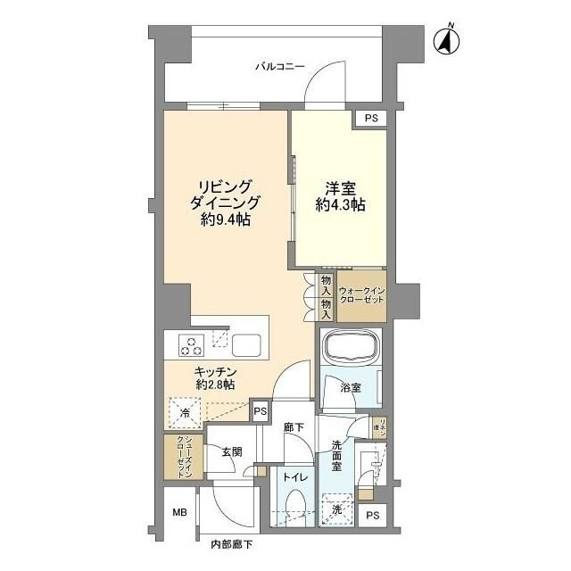 ブランズ西小山の間取り