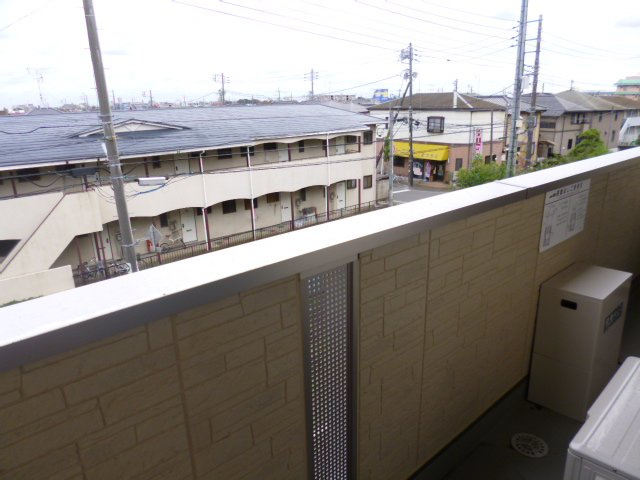 フルール　ポワールのバルコニー