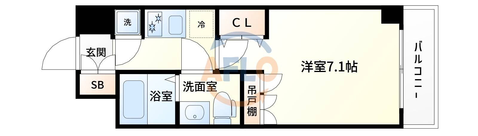セレニテ新大阪カルムの間取り|セレニテ新大阪カルム　間取り