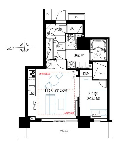 【間取り】 | ベイクレストタワー