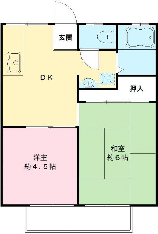 シャイニングハイツの間取り