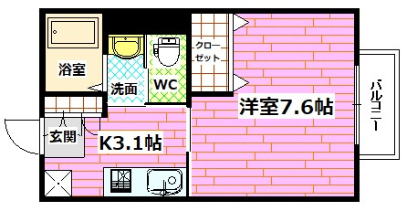 RIDERE（リーデレ）船越南の間取り