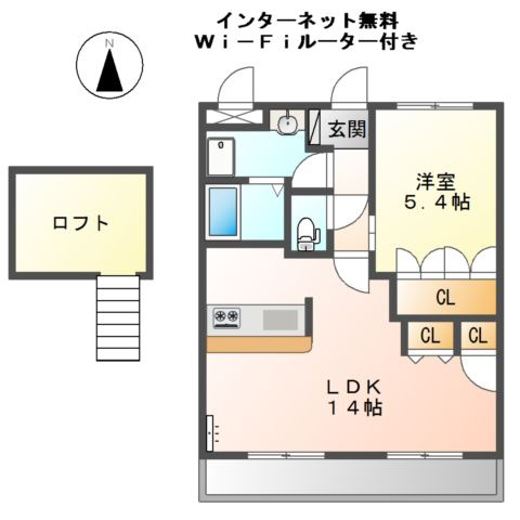 ヴィクトリーステージカンダの間取り