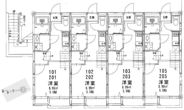 【間取り】 | クレオ箱崎北弐番館 | 広さや収納の配置など、ぜひご確認ください。