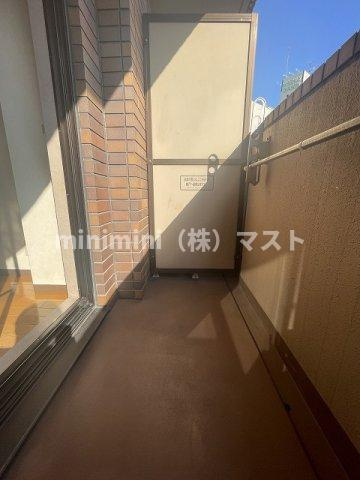 タイホウハイツ敷津4番館のバルコニー
