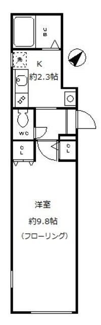 モデュロール五反田の間取り