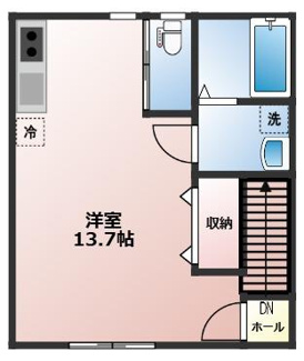 【間取り】 | URBAN CUBIC 扇ノ間Ⅶ