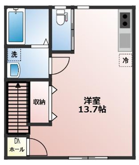 【間取り】 | URBAN CUBIC 扇ノ間Ⅶ