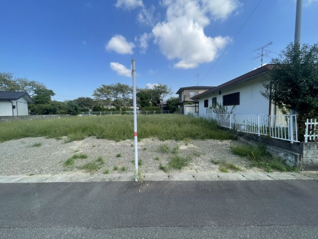 田中西町土地の外観